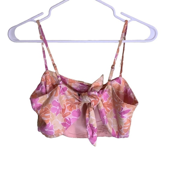 ๐บ Lulus Floral Two-Piece Set - Pants & Crop Top - Size M ๐บ - Picture 7 of 15